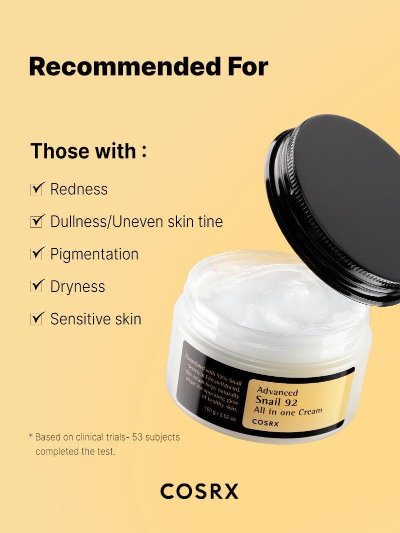 Snail Mucin 92% Moisturizer – K-Beauty Glass Skin Cream